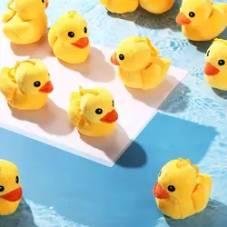 Peluche de pato relleno suave amarillo para niños y niñas