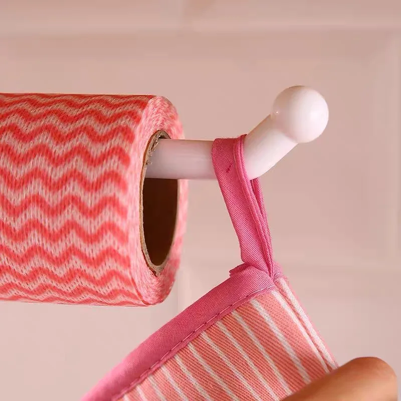 Soporte para pañuelos no perforado cocina con estante colgante - imagen 5