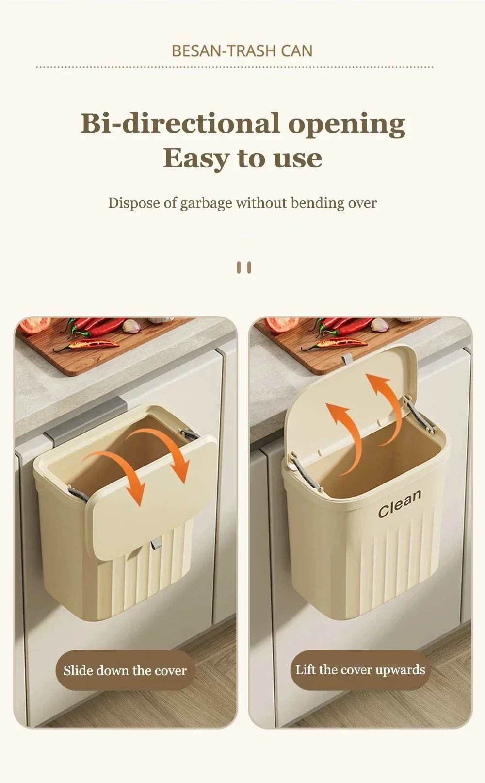 Uso del cubo en diferentes estancias