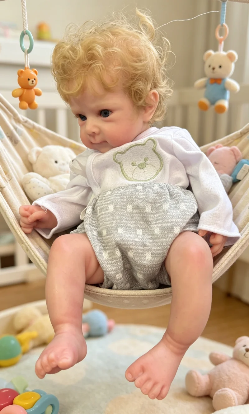 Muñeca reborn Bettie de silicona suave, tacto 3D realista - imagen 3