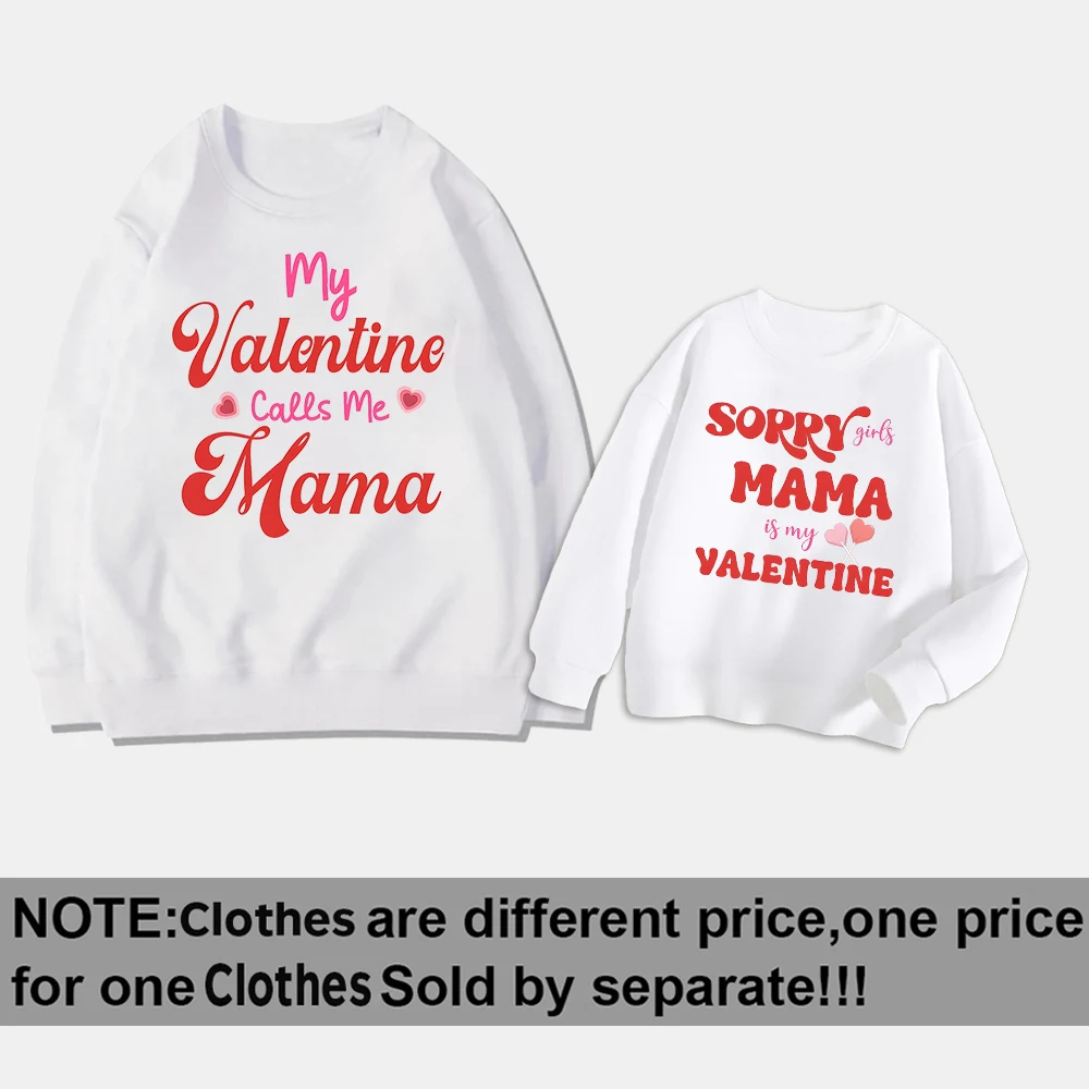 Conjunto familiar sudadera mamá niños
