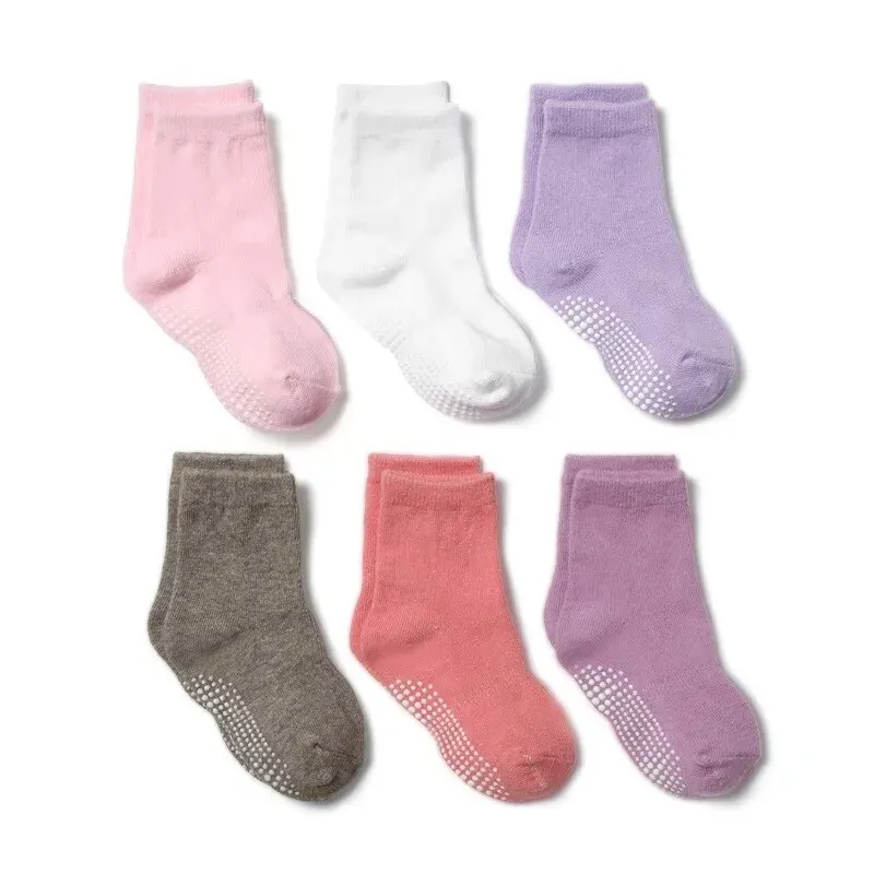 Calcetines antideslizantes tobilleros de algodón con empuñaduras - imagen 5