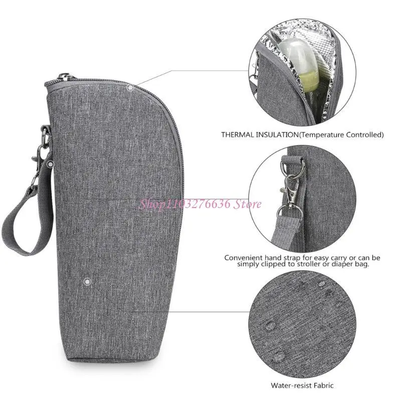 Bolsa térmica para biberón impermeable, portátil y pañales - imagen 5