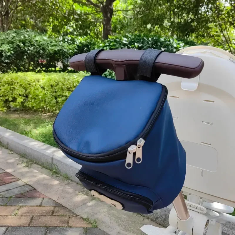 Bolsa colgante para cochecito de bebé impermeable con paraguas - imagen 5