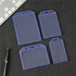 Portatarjetas PVC transparente vertical para nombre