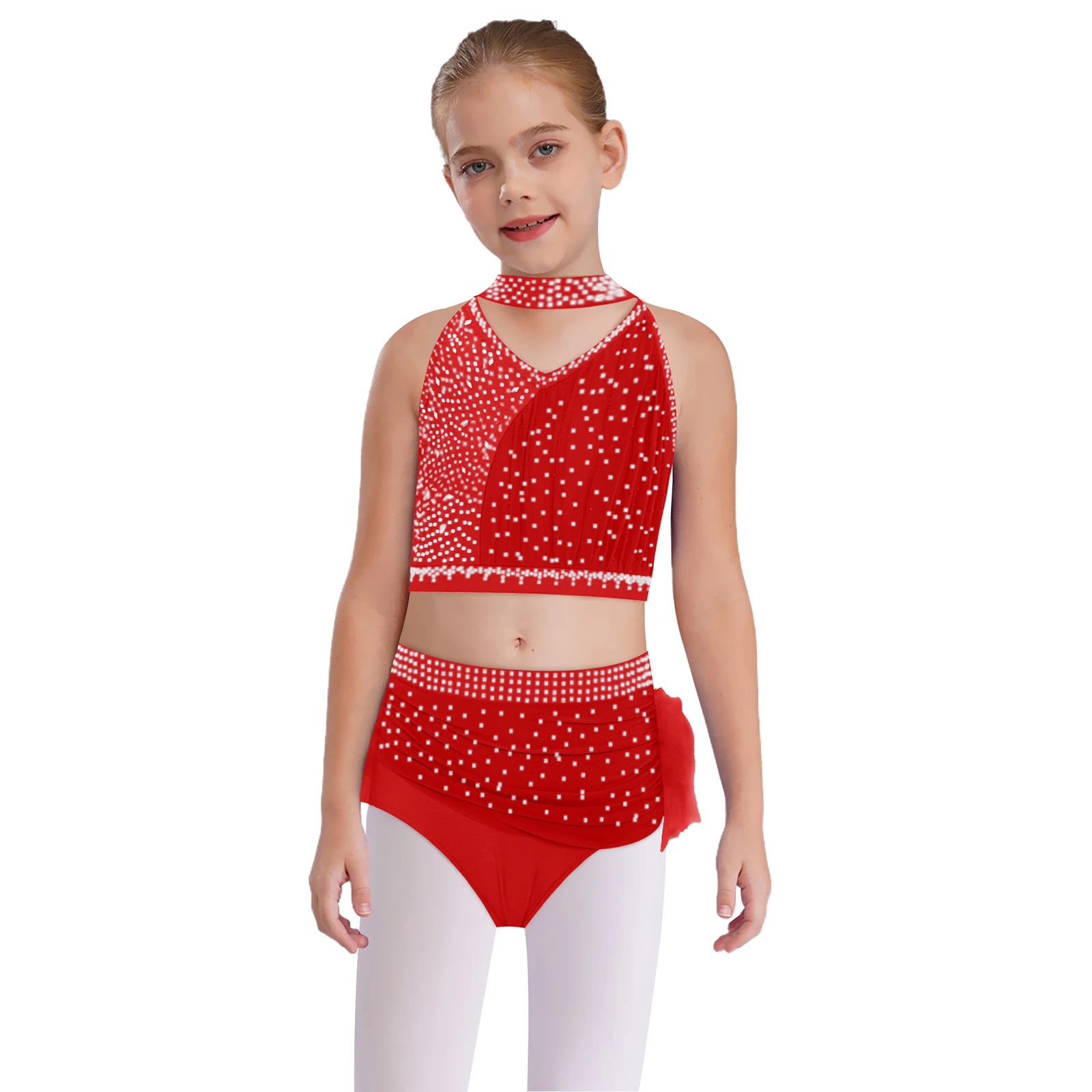 Vista del conjunto infantil para baile