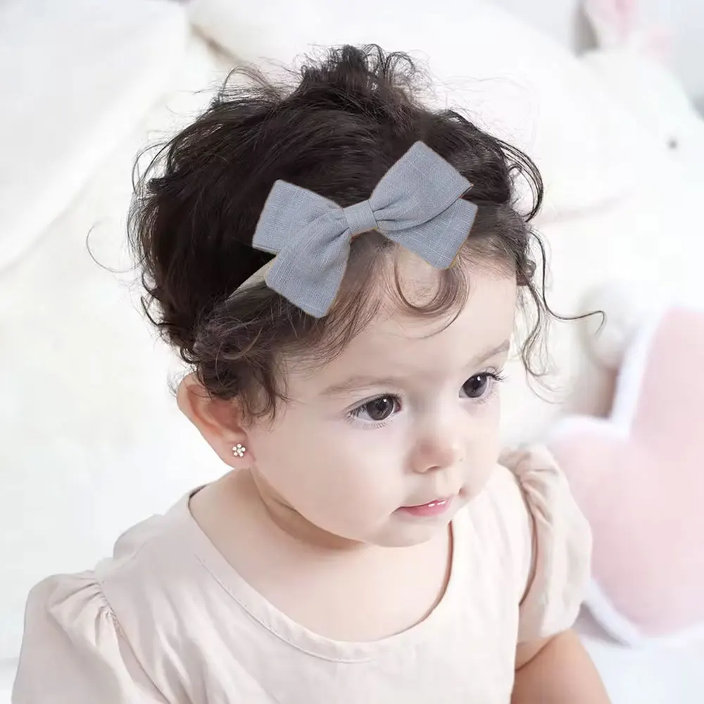 Gorros y diademas elásticas de algodón para niño y niña - imagen 3