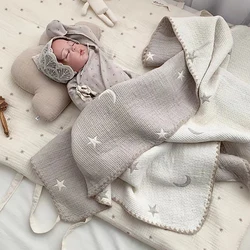 Milangel Manta bebé otoño con capucha suave
