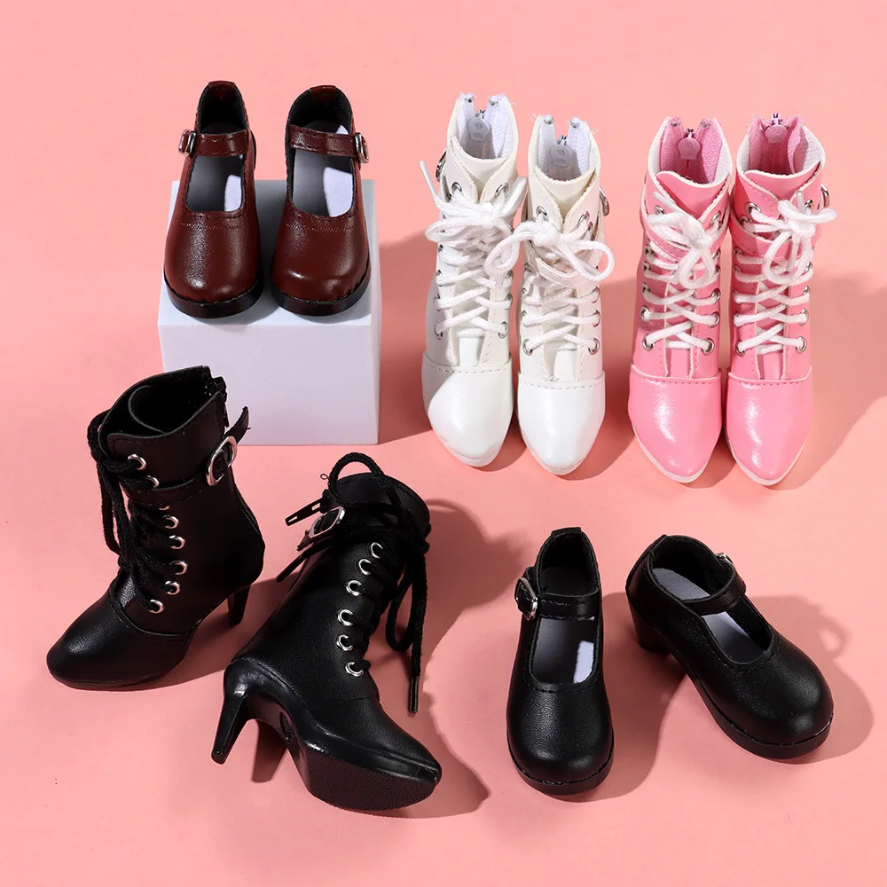 Zapatos de Princesa para Muñecas – Piel Sintética con Tacón Alto 60cm - imagen 4