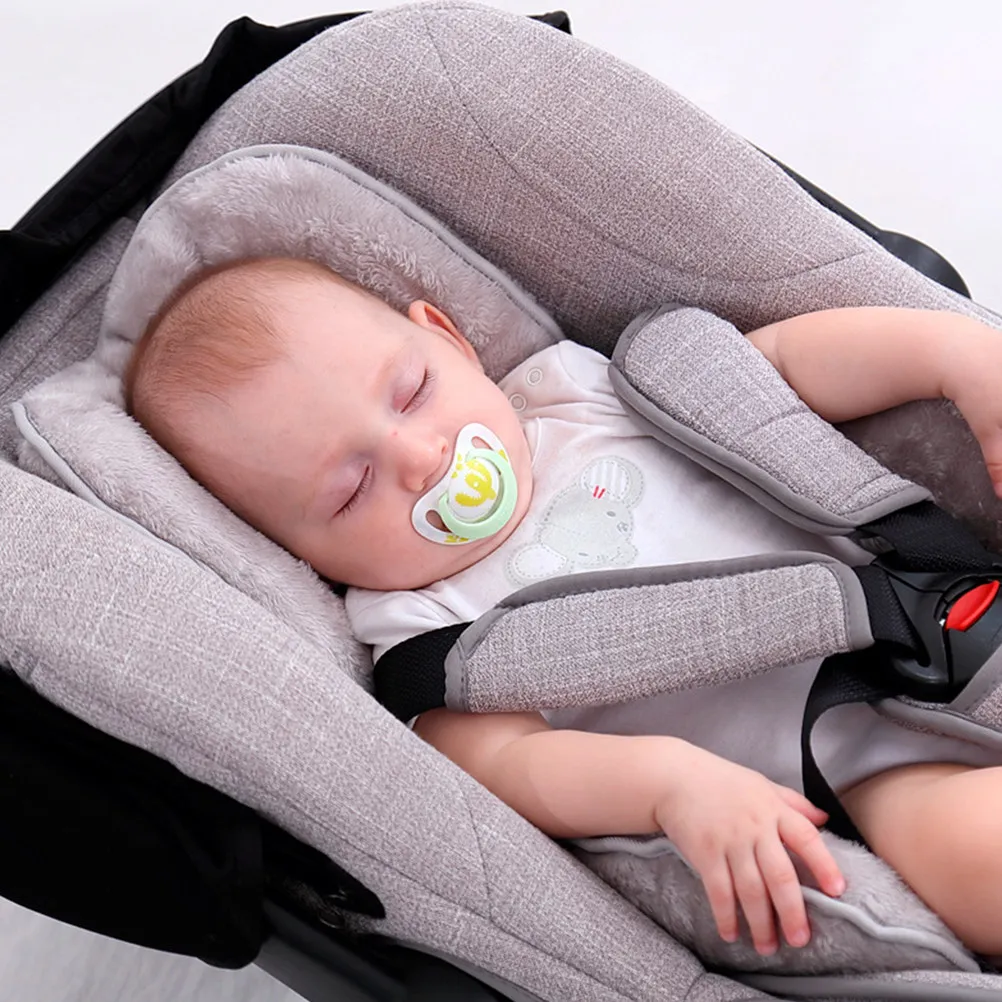 Colchoneta para dormir bebé en cuna con cojín corrector lavable - imagen 4