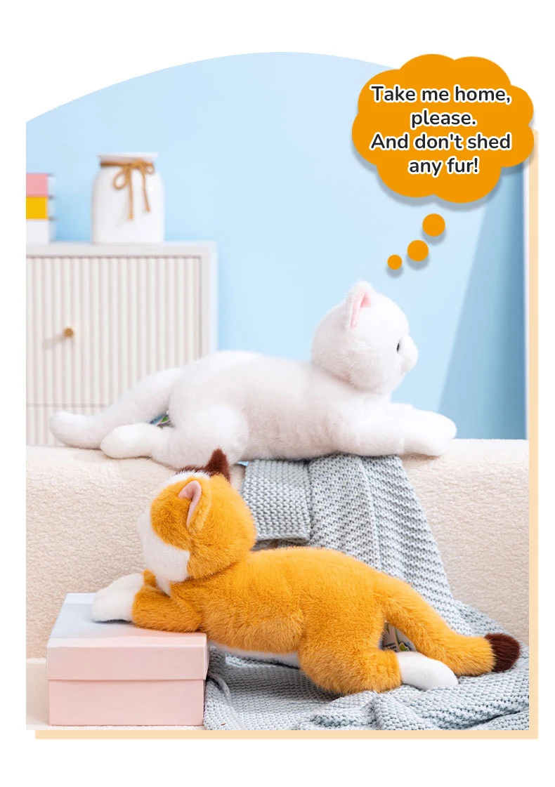 Peluche de gato tamaño 50cm