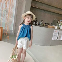 Pantalón corto vaquero de algodón para niña – Cómodo y fresco