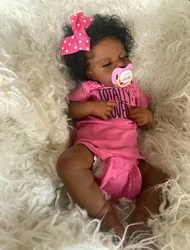 NPK Muñeca Reborn Loulou – Bebé realista piel en 3D