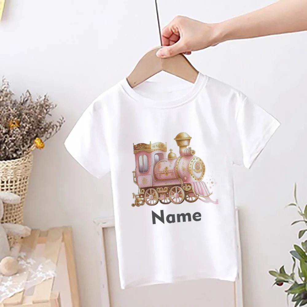 Camiseta unicornio personalizada para niña – Manga corta de verano - imagen 5