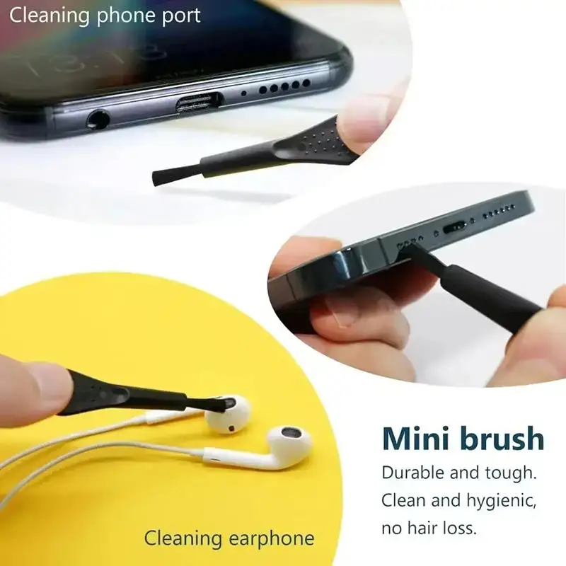 Kit de limpieza para auriculares y puertos tipo C con cepillos - imagen 3