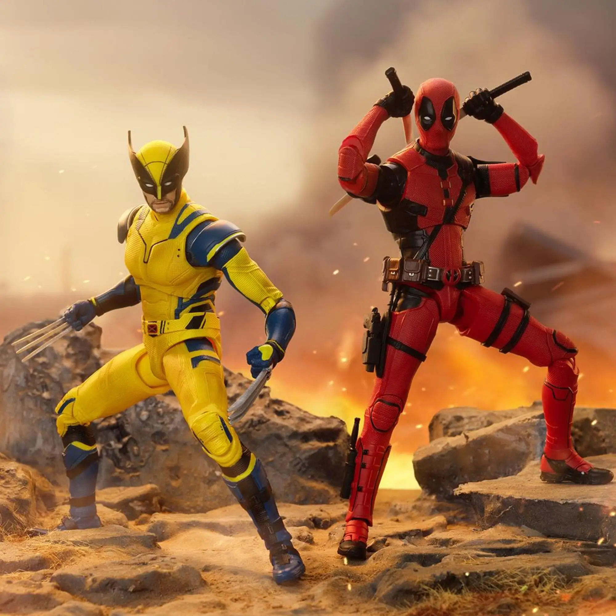 Figura de acción Thor para niños estilo cómic Deadpool y Wolverine - imagen 3