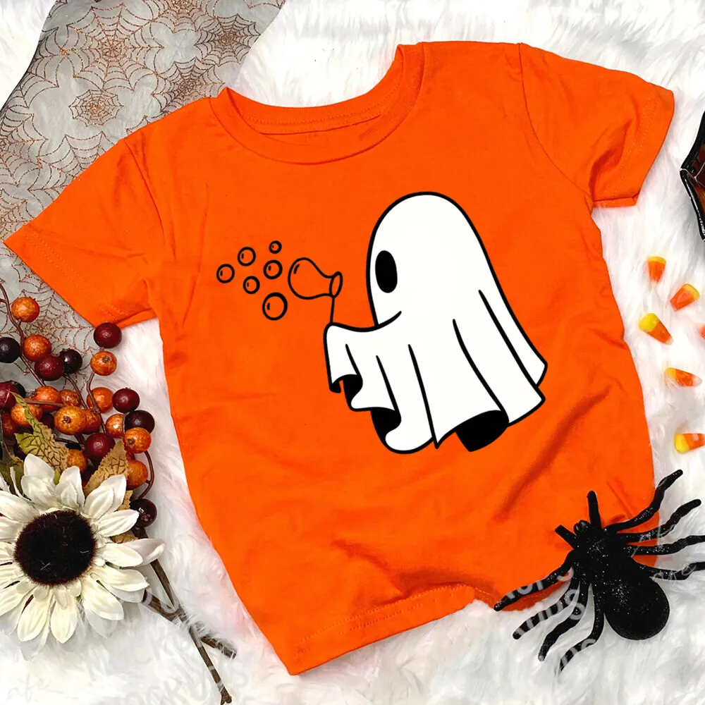 Traje de Halloween infantil – Camiseta divertida otoño fiesta - imagen 5