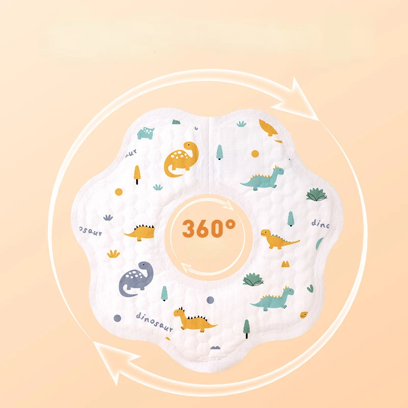 Babero desechable impermeable para bebé – Estampado infantil - imagen 3