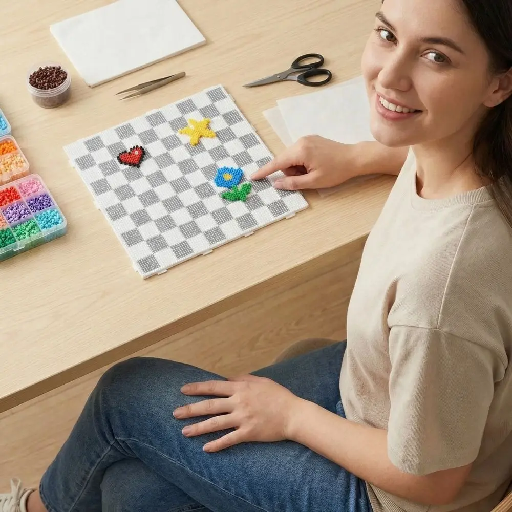 Tablero de abalorios Hama para fusión reutilizable en manualidades - imagen 3