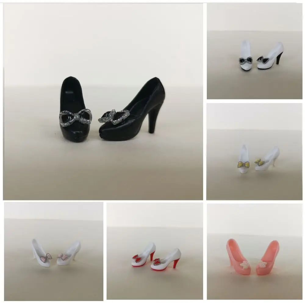 Zapatos de tacón alto para muñecas estilo elegante multicolor - imagen 5