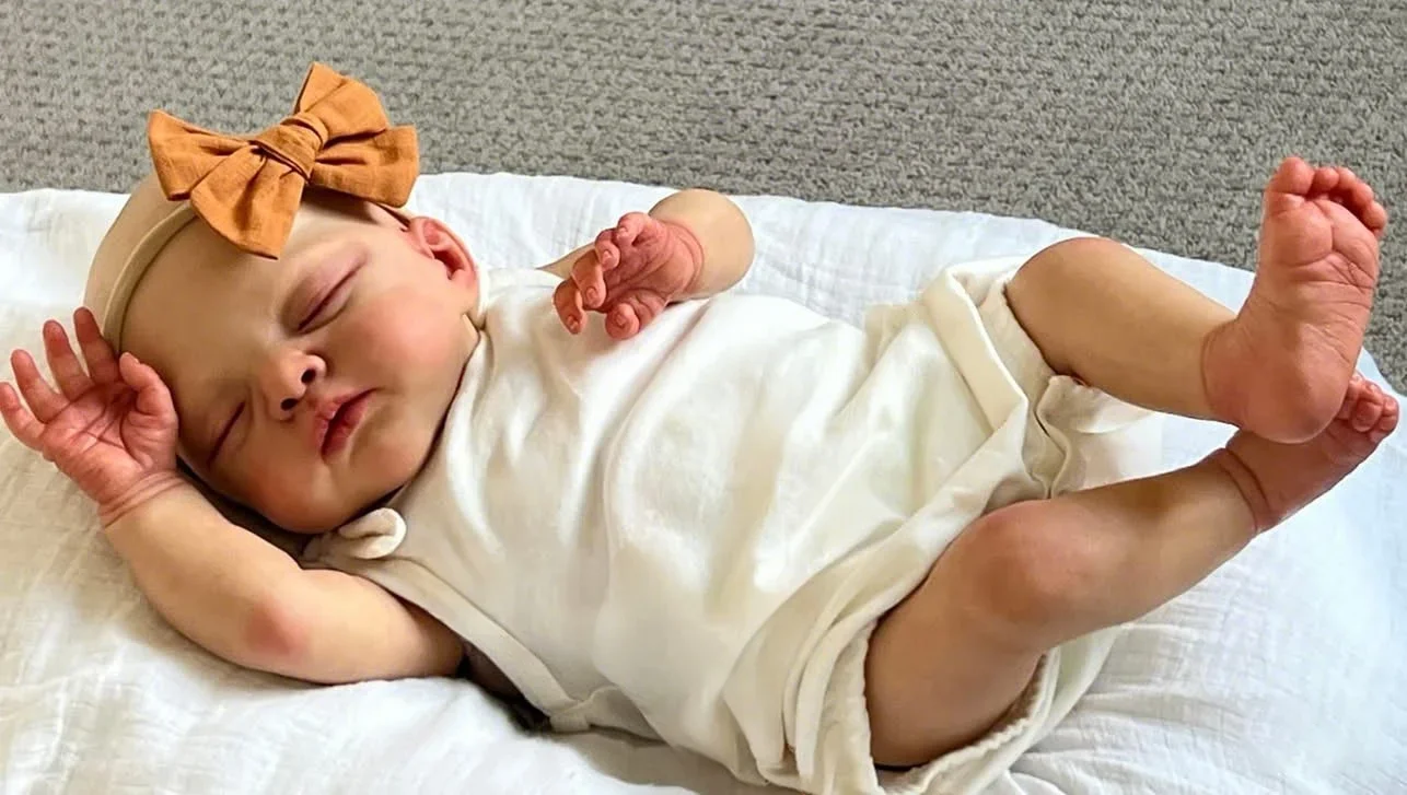 NPK Muñeca Reborn Irys hecha a mano, realista, coleccionable