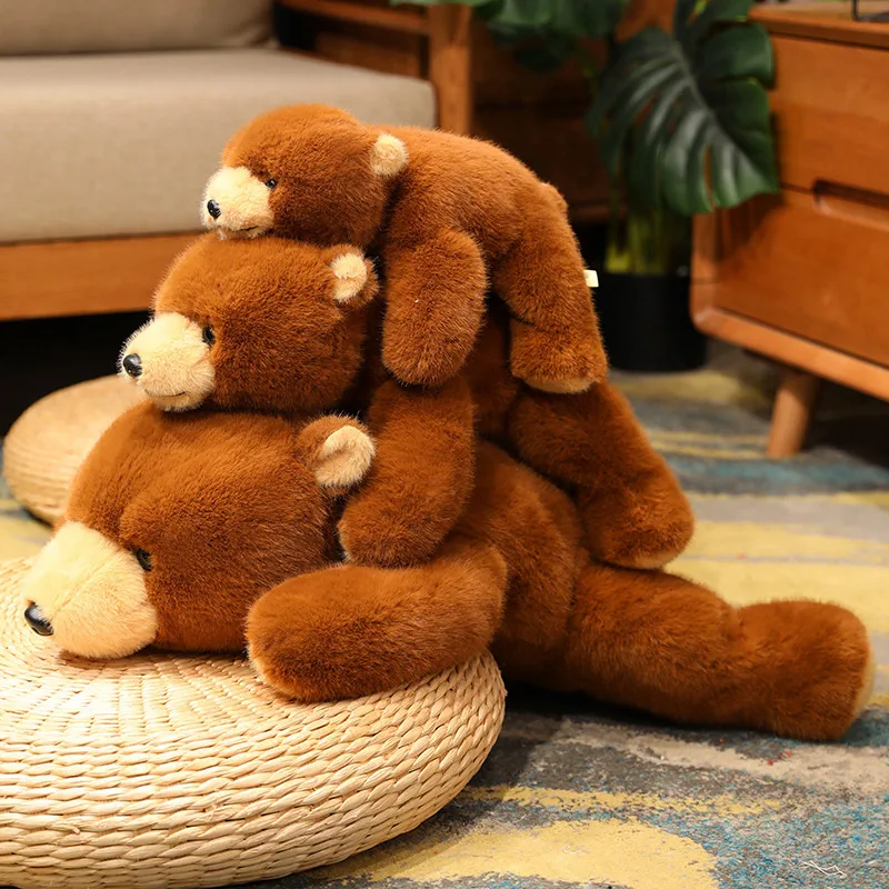 Oso de peluche polar ponderado con brazos grandes estilo panda - imagen 4