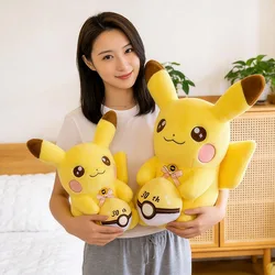 Peluche Pikachu Pokémon suave tipo cojín, para sofá y cama