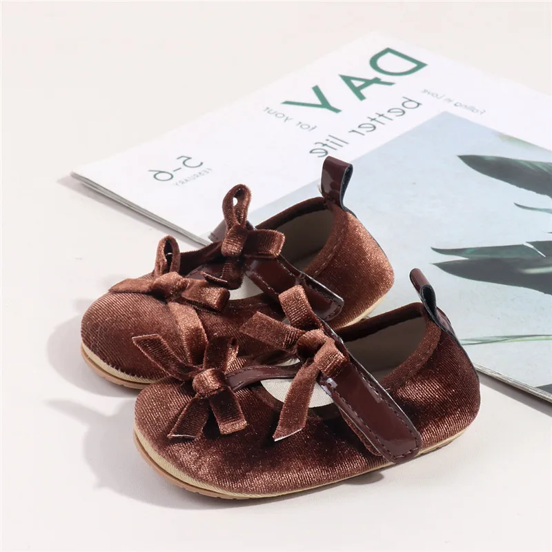 Zapatos primeros caminantes niña con lazo - suela blanda, princesa - imagen 5
