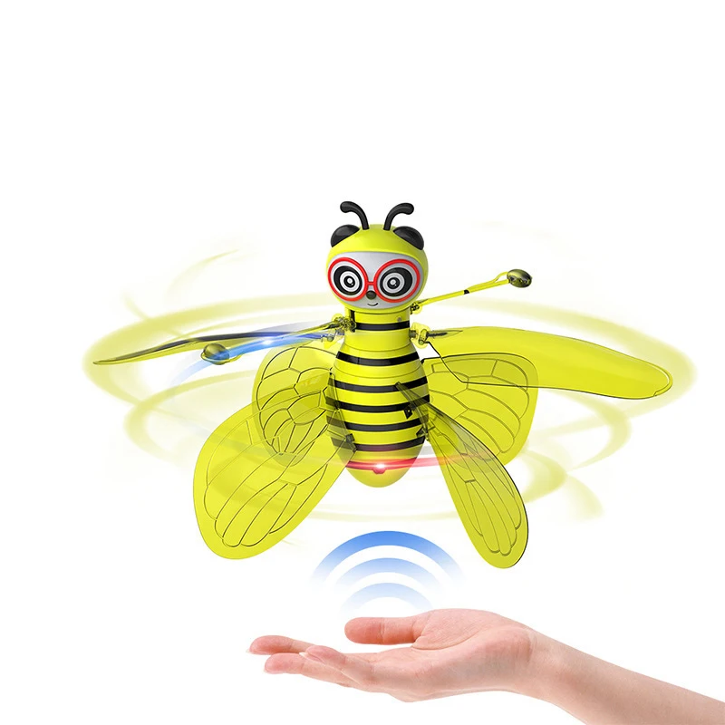 Juguete abeja voladora con control gestual y luces LED - imagen 2