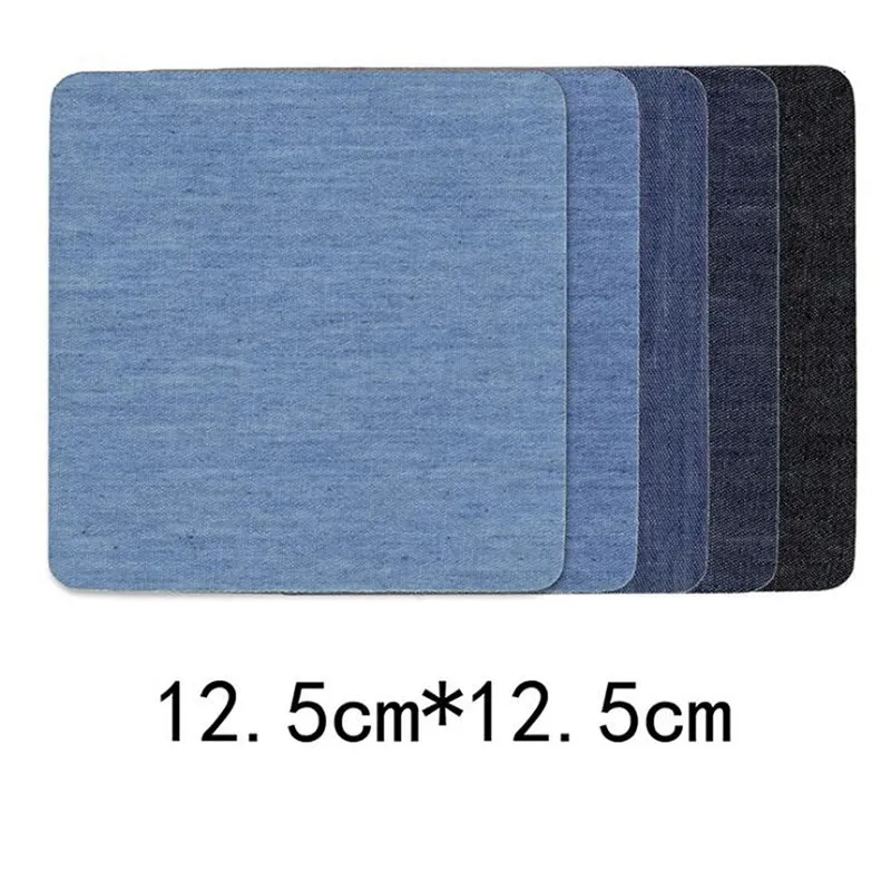Parches autoadhesivos para vaqueros – Insignias redondas decorativas