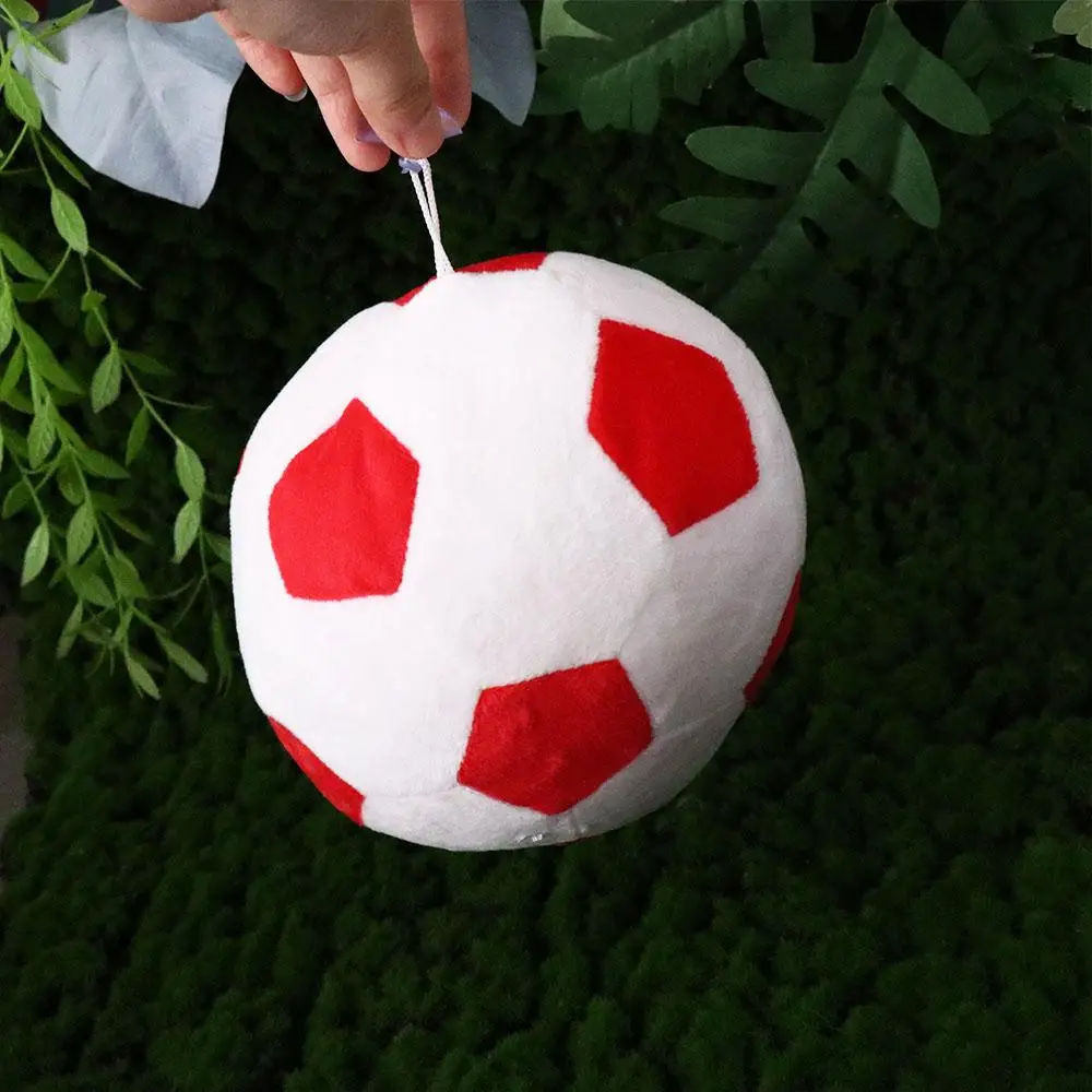 Balón de fútbol peluche suave para sofá – Cojín decorativo - imagen 4