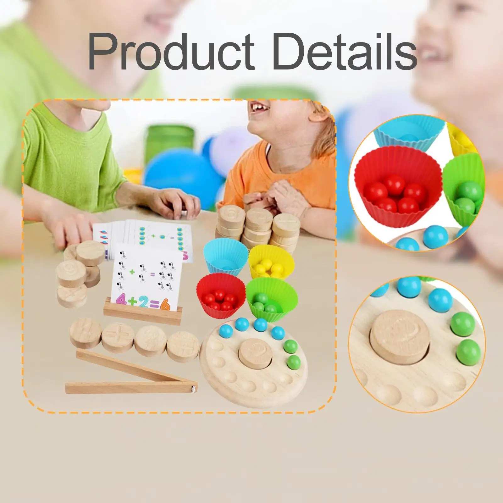 Juego de matemáticas educativo para contar – regalo de cumpleaños - imagen 4