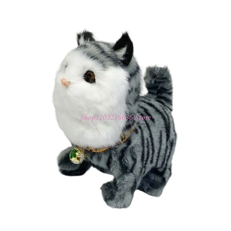 Peluche de gato interactivo con sonido y movimiento para juegos - imagen 5