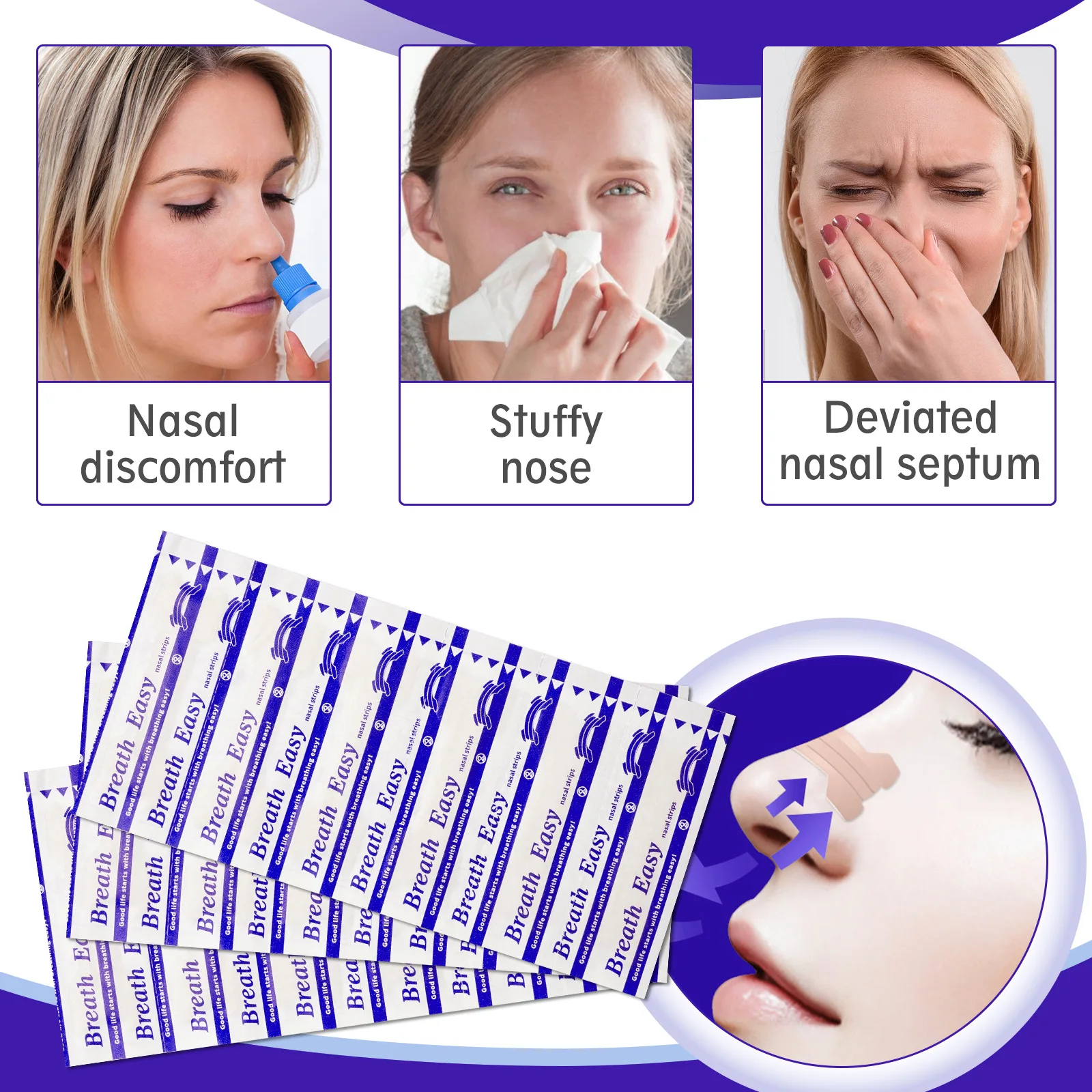 Parche nasal infantil para dormir – Transpirable y suave - imagen 5