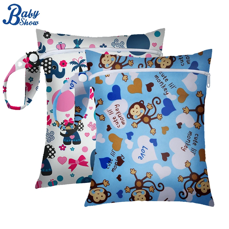 Bolsas húmedas PUL para pañales y accesorios reutilizables
