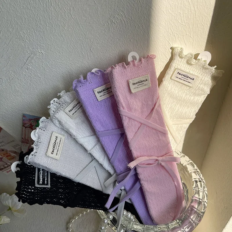 Calcetines de pantorrilla para niños - Suaves y transpirables, coreano - imagen 5