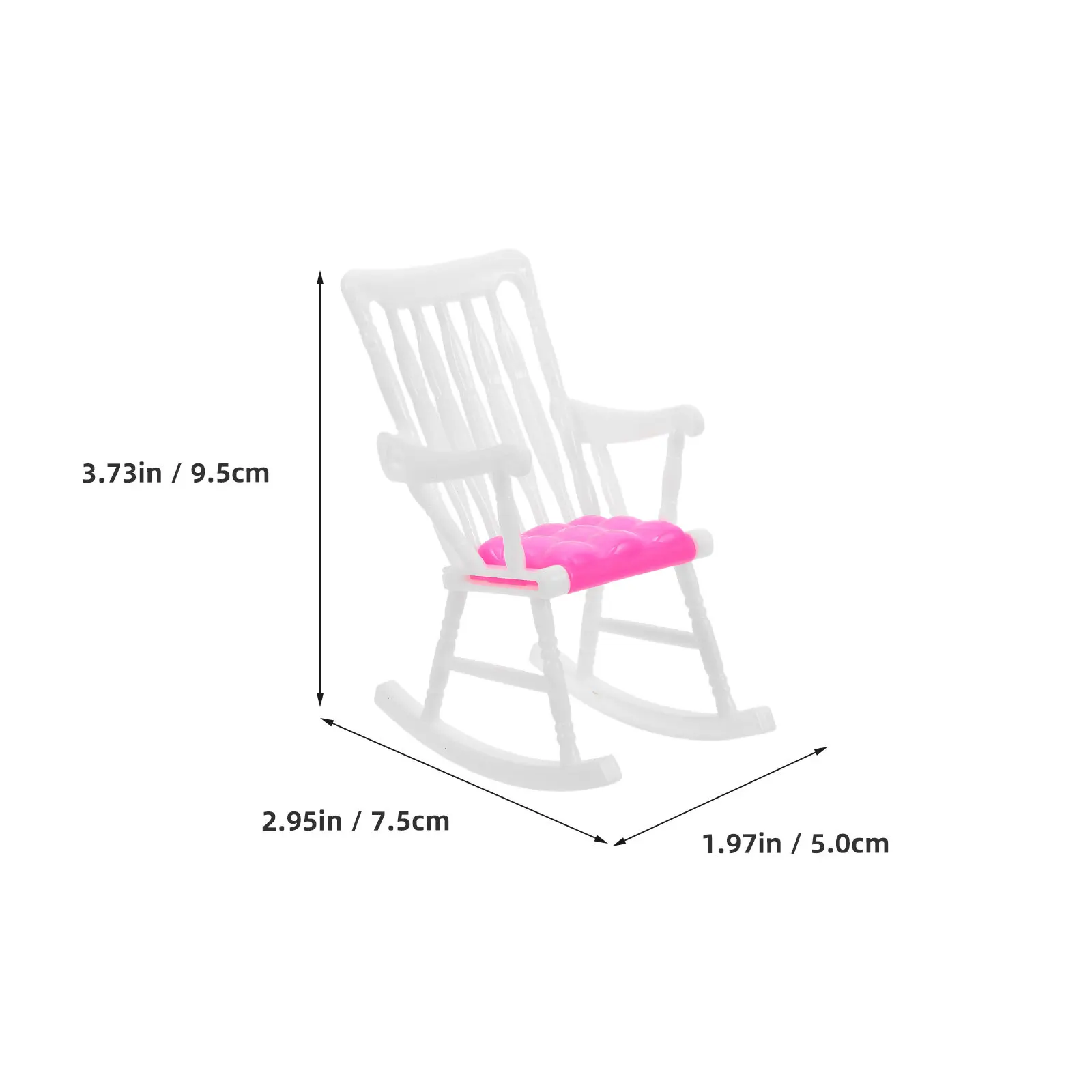 Conjunto de muebles en miniatura para decoración de casa pequeña