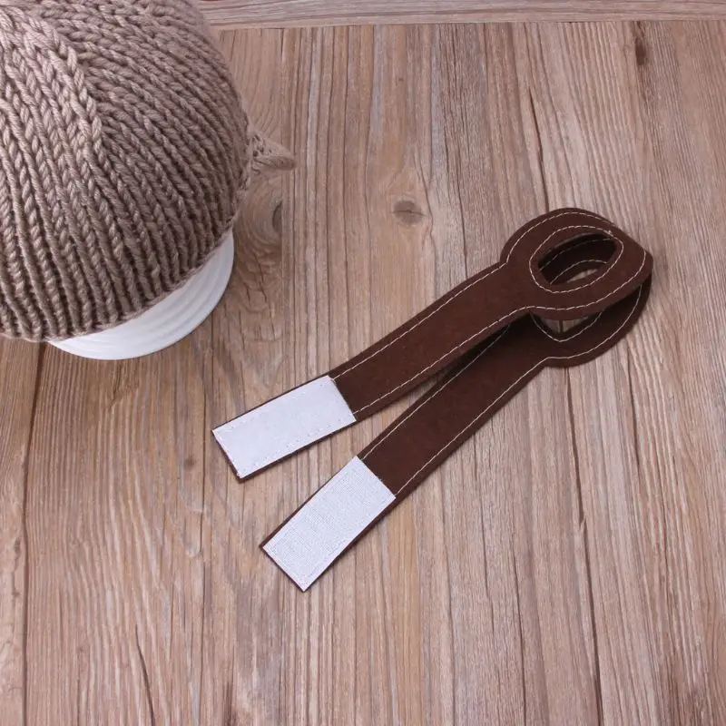 Gorro de punto para fotos de bebé con estilo piloto