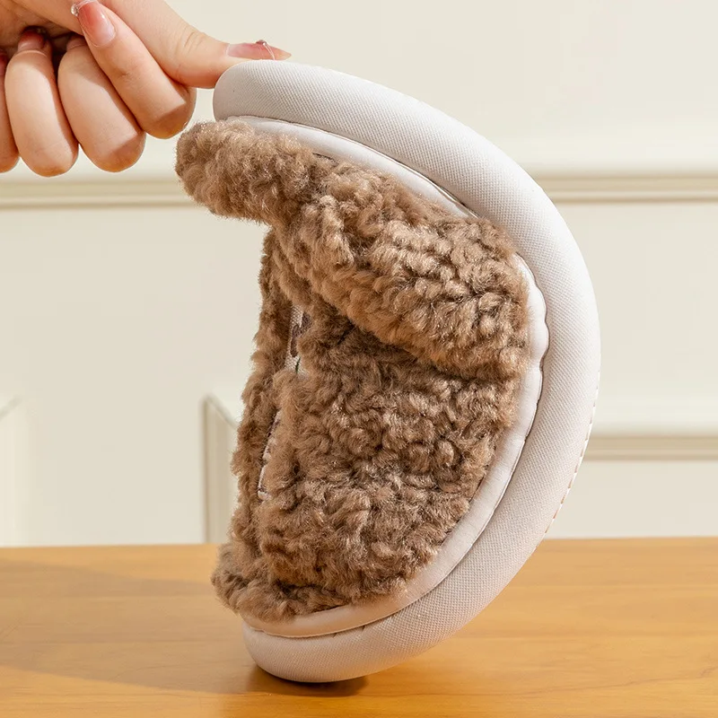 Pantuflas felpa antideslizantes niño – Cálidas otonã±o invierno - imagen 4