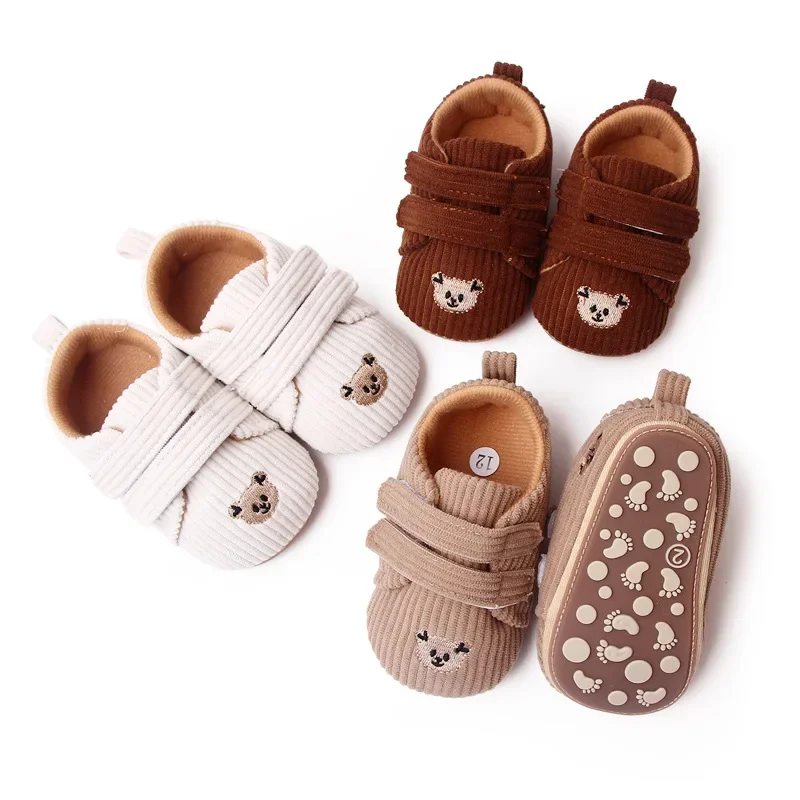 Zapatos primeros pasos bebé anticaídas – Suela blanda cómoda - imagen 4