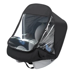 Cubierta de lluvia para coche universal impermeable cortaviento
