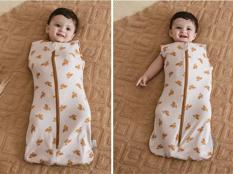 Saco de dormir bebé con chaleco desmontable