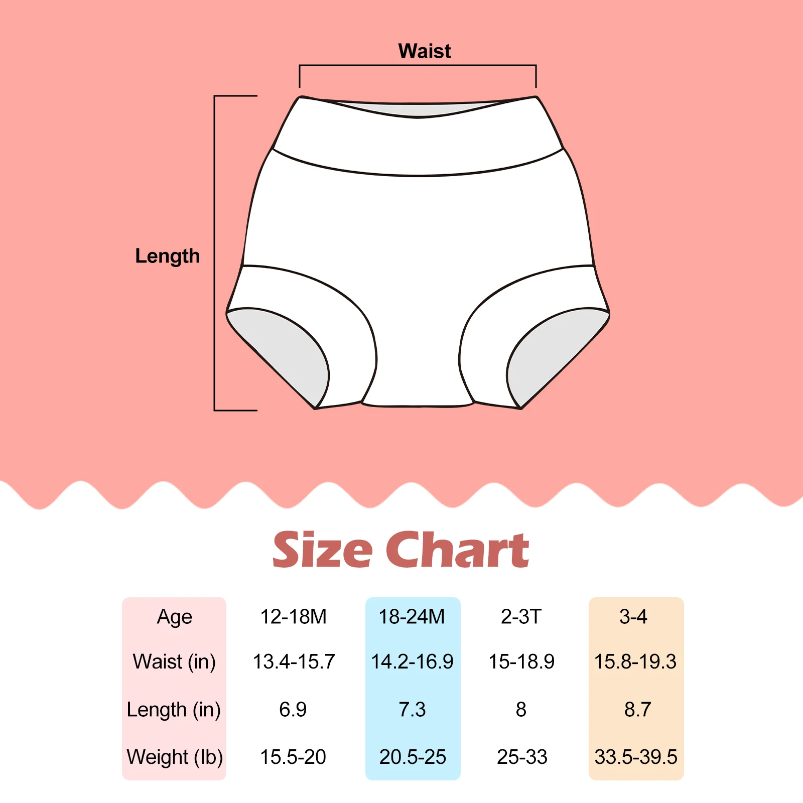 ALVABABY pañal de natación reutilizable para bebés y niños unisex