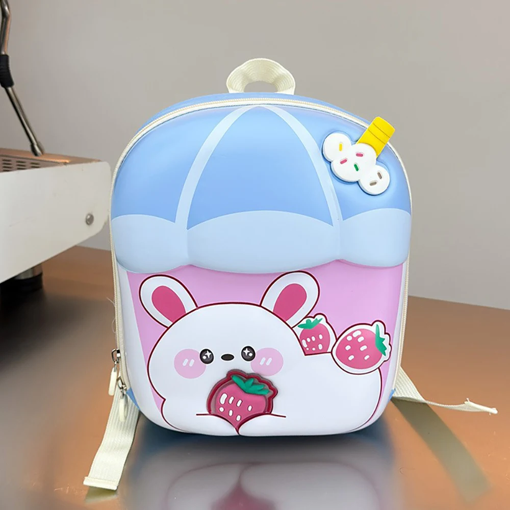 Mochila infantil de conejito con carcasa rígida para preescolar