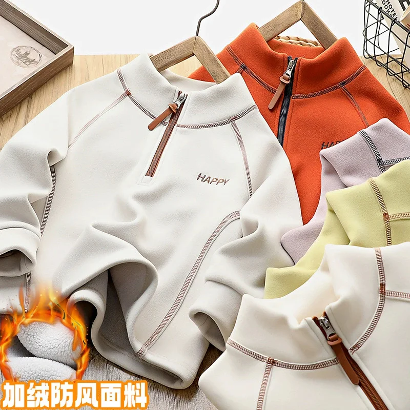 Jersey cálido para niños en temporada de frío