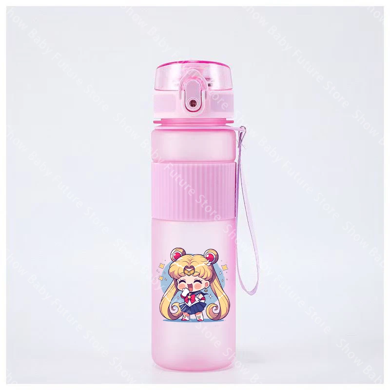 Botella de agua deportiva Sailor Moon sin fugas para gimnasio - imagen 4
