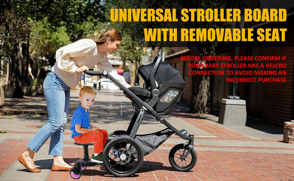 Conector universal para la mayoría de cochecitos