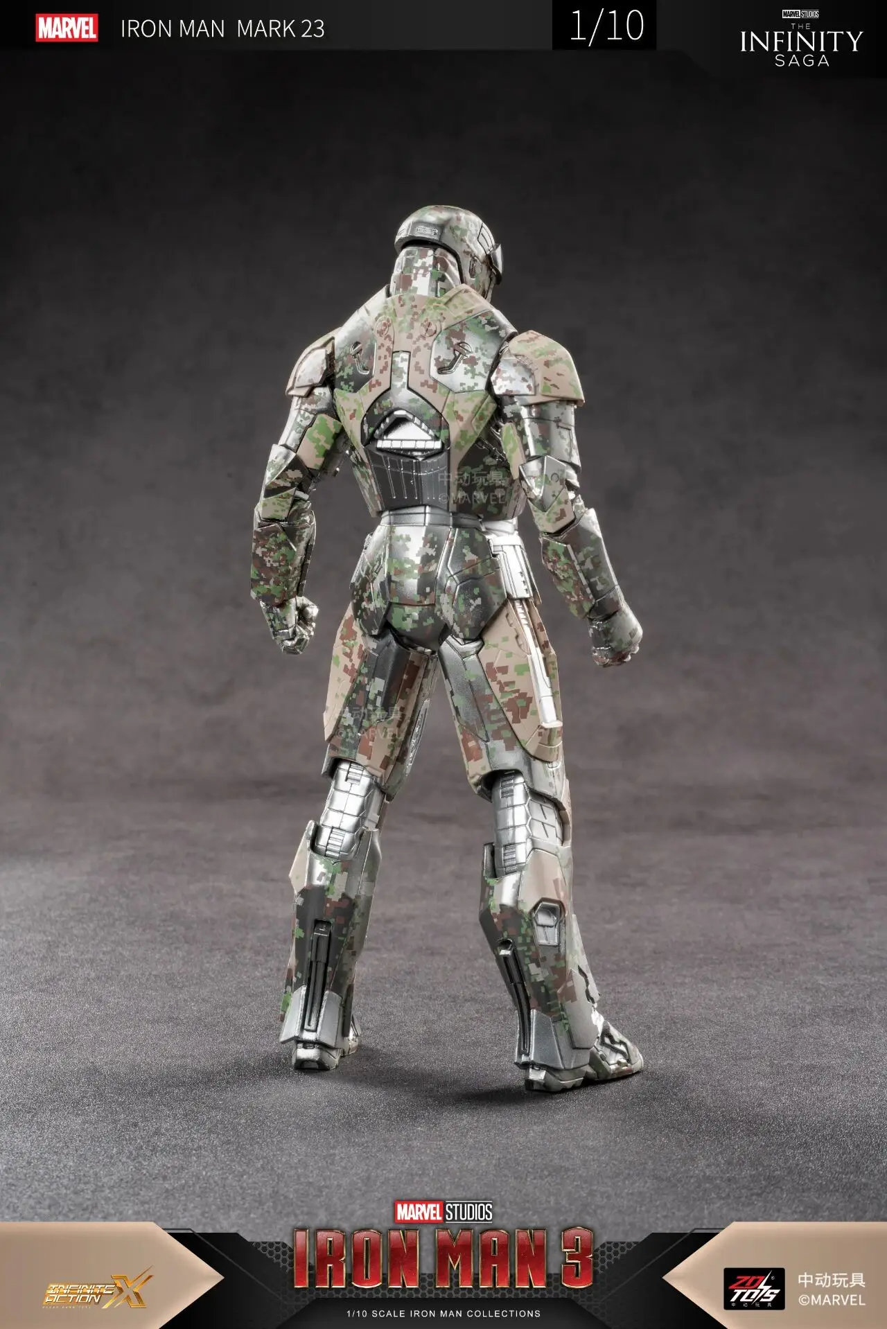 Colección completa de figuras Iron Man Marvel ZD