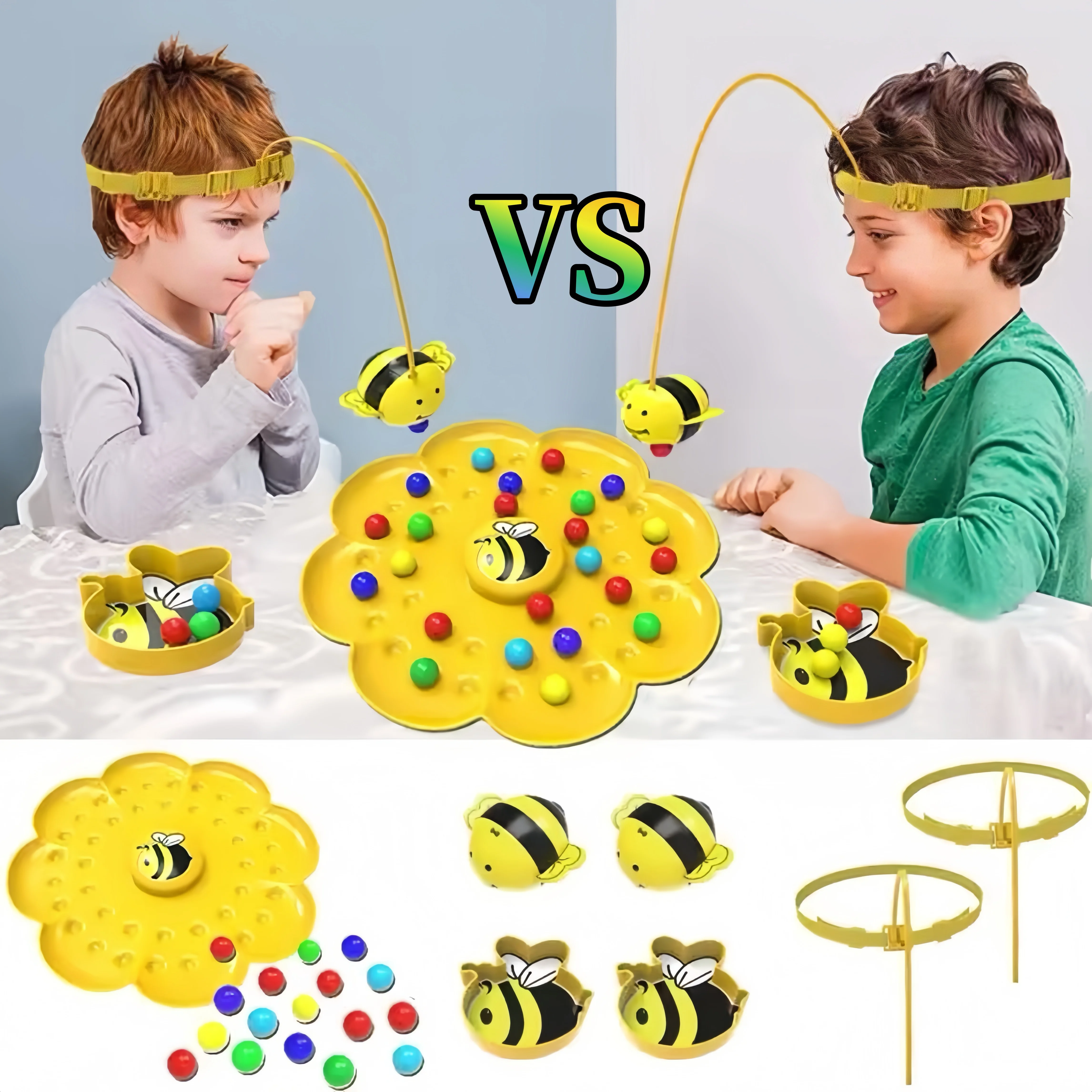 Juego magnético de abejas con pesca de miel para niños - imagen 5