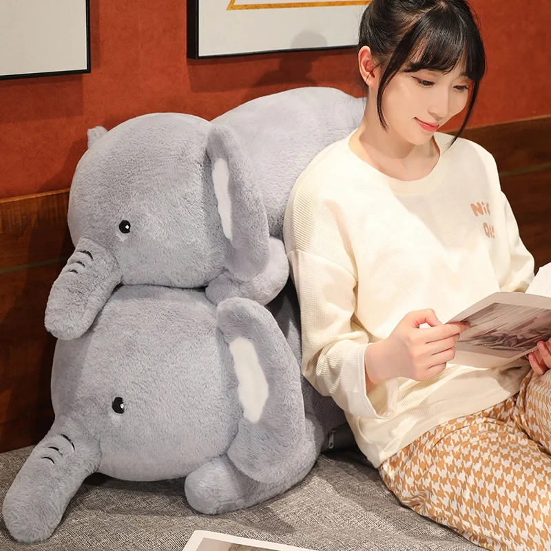 Peluche elefante almohada suave de dibujos animados para regalo - imagen 4